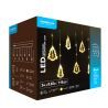 Modee | Luces de Navidad Cadena de Luz LED | 3m | 110 Luces con 8 Etapas de Luz | IP44 | Luz Blanca Cálida