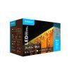 Modee | Cadena de luces LED de Navidad | 2m y 70cm de altura | 100 Luces con 8 modos de luz | IP44 | Luz Blanca Cálida Modee | Cadena de luces LED de Navidad | 2m y 70cm de altura | 100 Luces con 8 modos de luz | IP44 | Luz Blanca Cálida