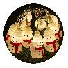 Modee | Luces de Navidad Cadena de Luz LED | 1.35m | 10 Luces | IP20 | Luz Blanca Cálida
