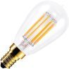 Segula | Lámpara LED Edison | Pequeña casquilloE14 Regulable | 4.7W (reemplaza 35W) 