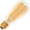 Segula | Lámpara LED Edison | Grande casquilloE27 Regulable | 6W (reemplaza 40W) 