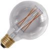 Segula | Globelamp LED | Grande casquilloE27 Regulable | 6W (sustituye 25W) Cristal ahumado