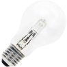 Lámpara halógena | Casquillo grande E27 | Lámpara estándar | Transparente | 55mm | 20W | 20 | 1500 horas | Regulable | 170 Lumens