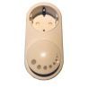 Plug dimmer LED/halógeno/glowlamp 230v blanco 5-150w