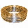 Cable transparente-plateado plano 2x0,75 mm por metro
