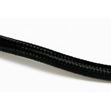 Cable de tela negro 2x0,75 mm 10 metros