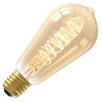 Calex | Filamento LED | Bombilla grande E27 | Lámpara Edison | 64mm | 3.8W