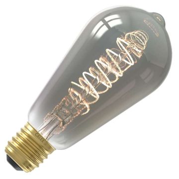 Calex | Filamento LED | Empalme grande E27 | Lámpara Edison | 64mm | 4W
