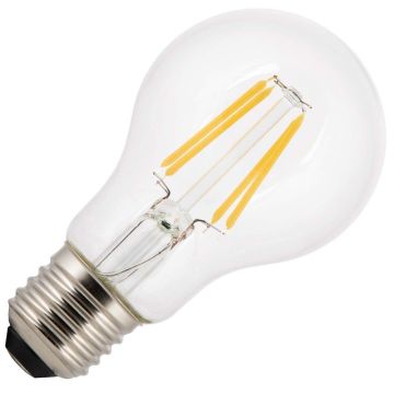 Bailey | Lámpara Sensor LED Día/Noche | Casquillo grande E27 | 4W (sustituye 60W)