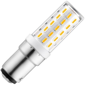 Bailey | Lámpara LED | Casquillo de bayoneta Ba15d | Lámpara de tubo | Transparente | 17mm | 3W