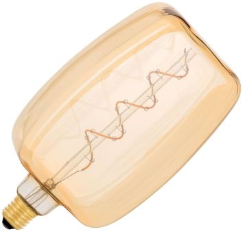 Bailey Bourbon | Lámpara LED Gigante | Gran accesorio E27 Regulable | 4W Oro