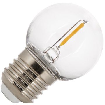 Bailey | Lámpara Bola LED Plástico | Casquillo grande E27 | 1W (sustituye 10W)