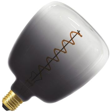 Bailey Colour Flask | Lámpara LED Gigante | Aplique grande E27 Regulable | 4W (sustituye 15W) Cristal ahumado