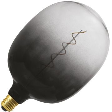 Bailey Color Globo | Lámpara LED Gigante | Gran accesorio E27 Regulable | 4W (reemplaza 15W) Negro