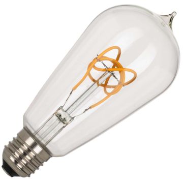 Bailey | Lámpara LED Edison | Casquillo grande E27 | 4W Regulable