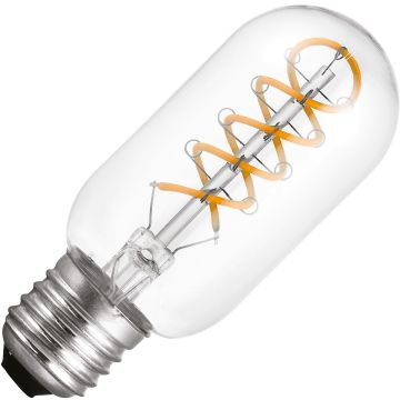 Lighto | Filamento LED | Casquillo grande E27 | Lámpara tubo | Brillante | 45mm | 5W