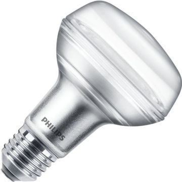 Philips | Lámpara LED | Casquillo grande E27 | Lámpara reflector | Mate | 80mm | 4W