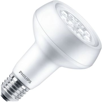 Philips | Lámpara LED | Casquillo grande E27 | Lámpara reflector | Mat | 80mm | 7W