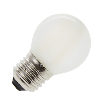 Lighto | Filamento LED | Casquillo grande E27 | Lámpara de bola | Brillante | 45mm | 2W