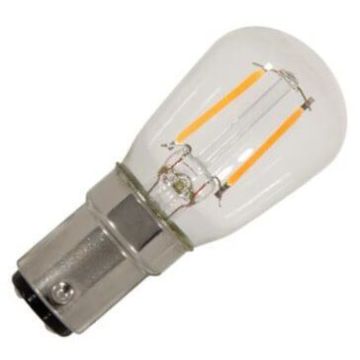 Bailey | Lámpara de tubo LED | Accesorio de bayoneta Ba15d | 1W (reemplaza 10W) 58mm