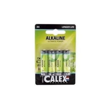 Calex Pilas alcalinas penlite AA 4 unidades