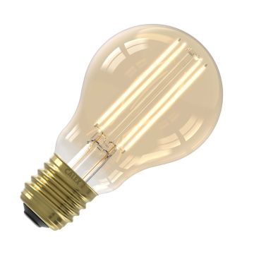 Calex | Filamento LED | Casquillo grande E27 | A60 Estándar | Oro | 7,5W