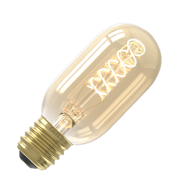 Calex | LED filament | Grote fitting E27 | T45 | Buis | Goud | 5.5W