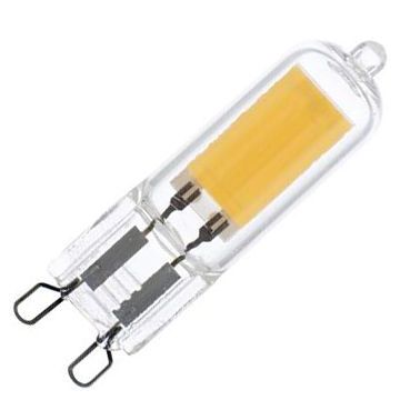 Lighto | Bombilla LED | Casquillo G9 | Bombilla enchufable | Transparente | 14mm | 2W