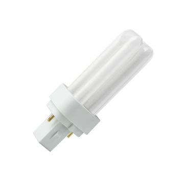 Dulux D 10W 827 | Blanco Muy Cálido - 2 Clavijas