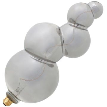 Calex | Filamento LED | Bombilla grande E27 | Lámpara de diseño | Oro | 125mm | 4W