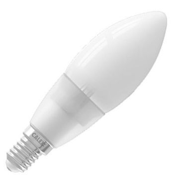 Calex | Bombilla LED | Empalme pequeño E14 | Lámpara vela | Softone | 35mm | 4.5W