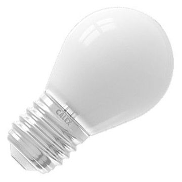 Calex | Filamento LED | Empalme grande E27 | Lámpara de bola | Softone | 46mm | 4.9W