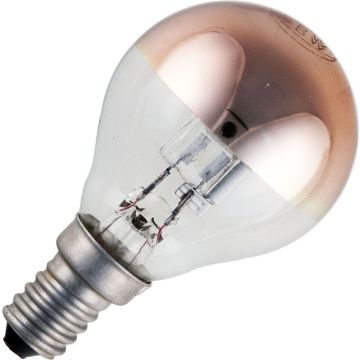 SPL | Casquillo pequeño E14 | Bombilla esférica | Oro | 45mm | 20W