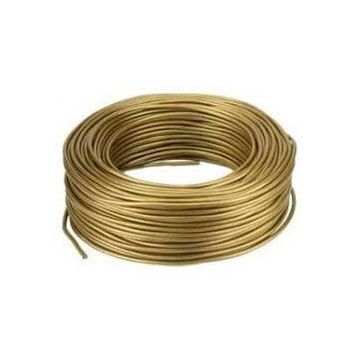 Cable dorado plano 2x0,75 mm por metro