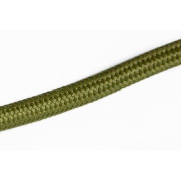 Cable de tela verde redondo 2x0,75 mm 10 metros