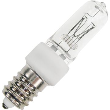 Lámpara halógena | Empalme pequeño E14 | Lámpara de tubo | Transparente | 80mm | 250W