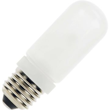 Lámpara halógena | Casquillo grande E27 | Lámpara de tubo | Mat | 90mm | 60W