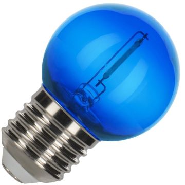 Bailey 5x Lámpara Bola Azul | Filamento LED 0.6W | Casquillo grande E27 Plástico