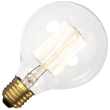 Kooldraadlamp Globe | Grote fitting E27 Dimbaar | 60W 125mm