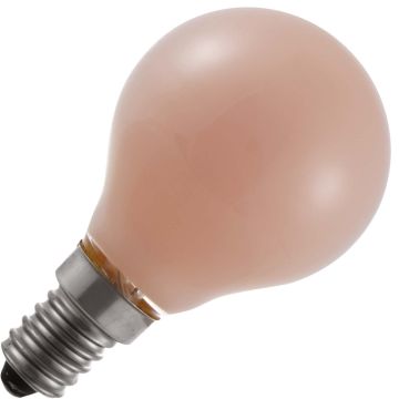Lighto | Filamento LED | Empalme pequeño E14 | Lámpara de bola | Llama | 45mm | 4.5W