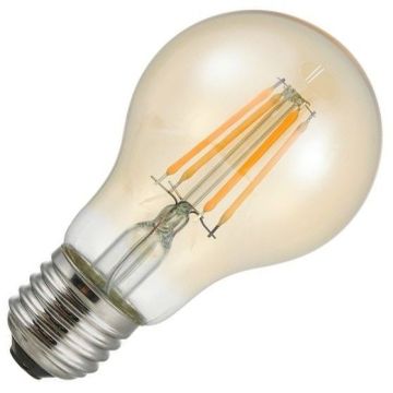 SPL | Bombilla LED | Empalme grande E27 | Bombilla estándar | Oro | 60mm | 4.5W