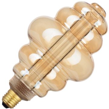 Bailey | Bombilla LED | Empalme grande E27 | Colmena | Oro | 125mm | 4W