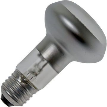 Lámpara halógena | Casquillo grande E27 | Reflector | Transparente | 63mm | 28W