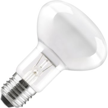 Lámpara incandescente | Racor grande E27 | Lámpara reflector | Mate | 80mm | 100W