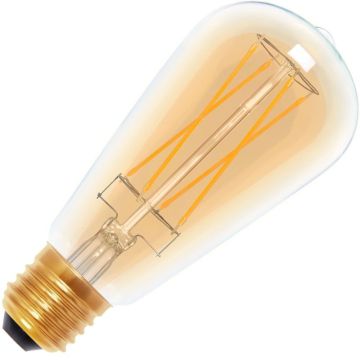 Segula | Lámpara LED Edison | Aplique grande E27 Regulable | 6W (sustituye 40W)