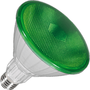 Segula | Bombilla LED | Grande casquilloE27 | Spot | Verde | 123mm | 18W
