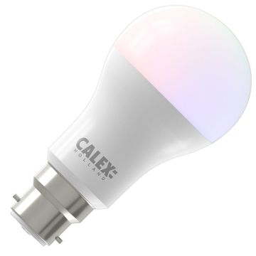 Calex | Lámpara LED | Cierre bayoneta B22d | Lámpara estándar | Multicolor | 62mm | 8.5W