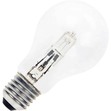 Lámpara halógena | Casquillo grande E27 | Lámpara estándar | Transparente | 55mm | 70W