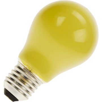 Bombilla | Casquillo grande E27 | Bombilla estándar | Amarillo | 60mm | 15W