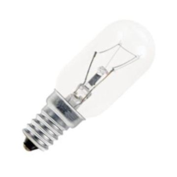 Lámpara extractora transparente 40W casquillo pequeño E14